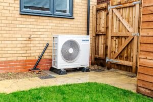 heat pump close up glenvale park